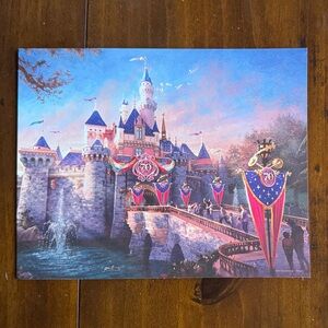 Disneyland 70th Anniversary Sleeping Beauty Castle Art Print